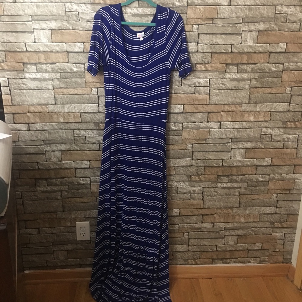 GUC LuLaRoe Ana Maxi dress XL